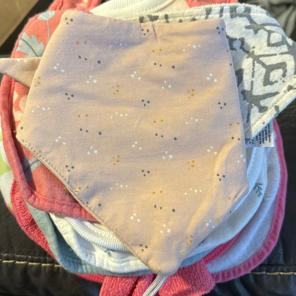 Baby bibs/ food /teething bundle (set of 13)